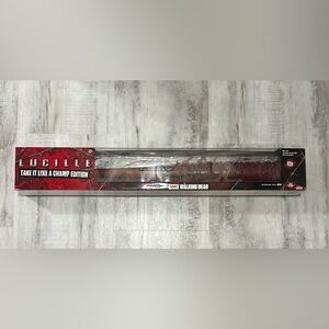 Walking Dead AMC Lucille Take It Like A Champ Edition Bloody Bat